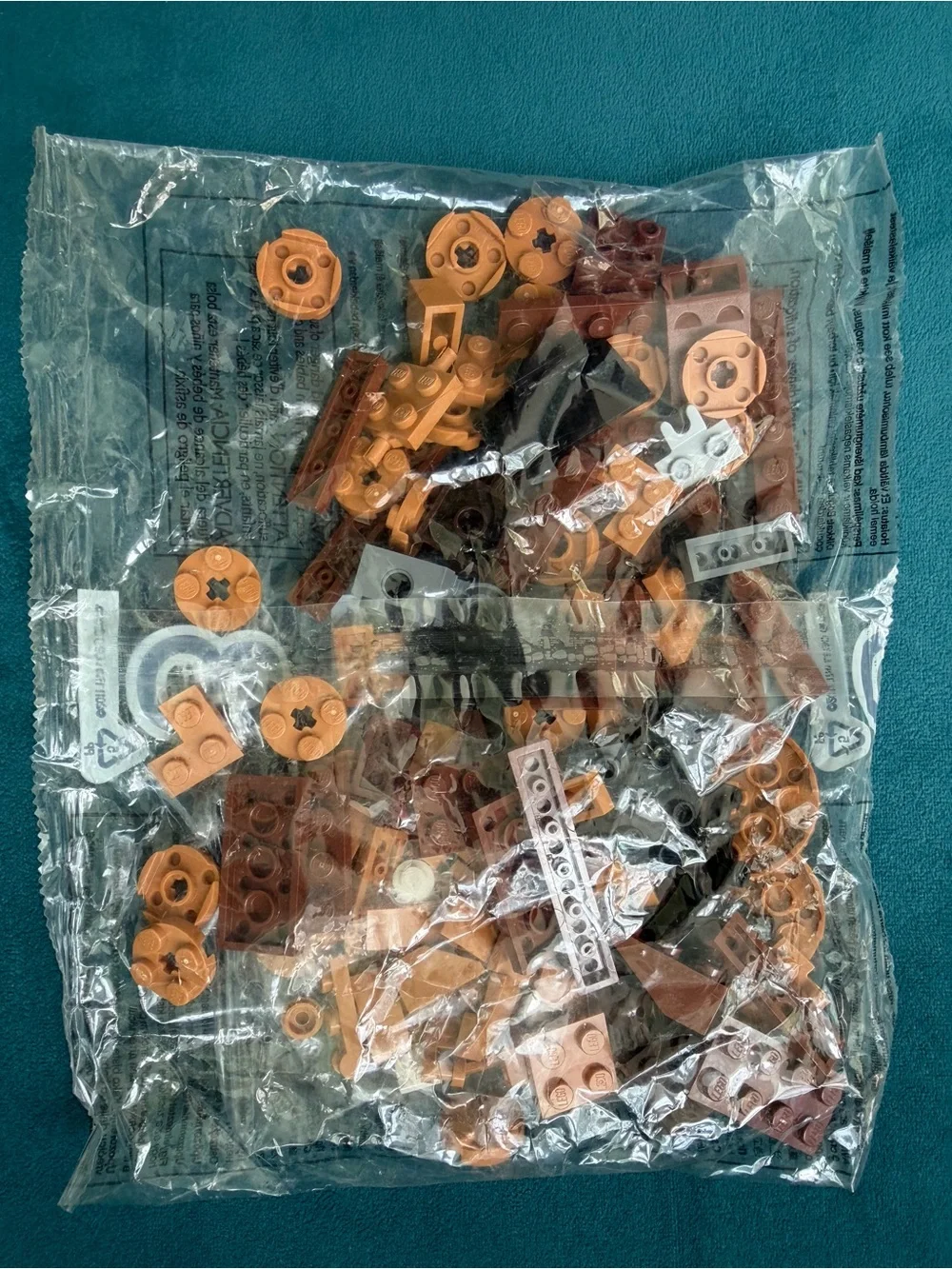 Bag 3 LEGO Batman Movie Clayface Splat Attack (70904) Incomplete Set